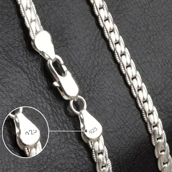 20-60cm 925 sterling Silver luxury brand design noble Necklace