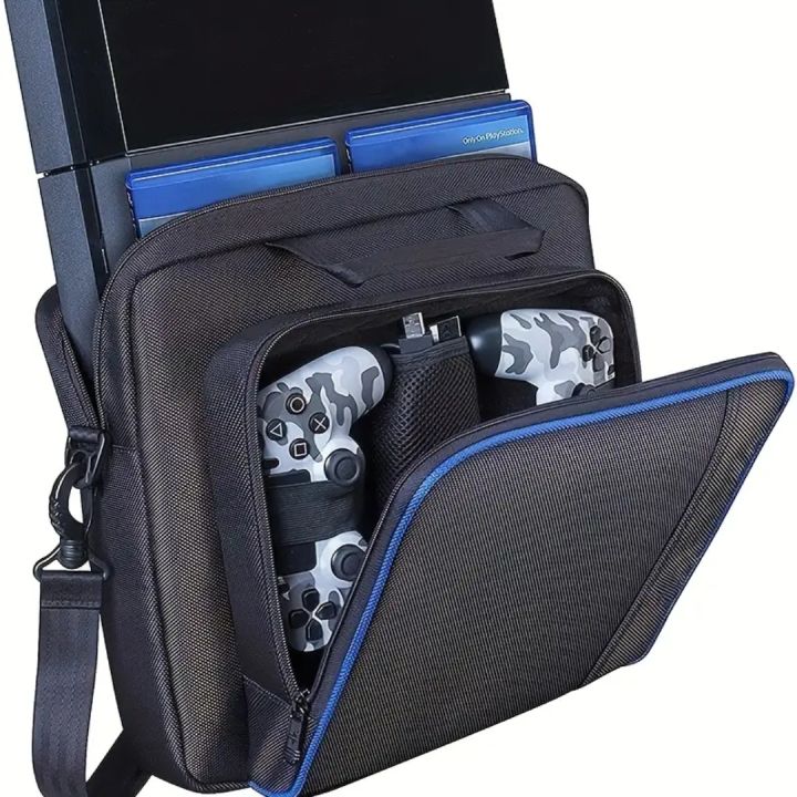 Bag%20For%20PS4%20Travel%20Storage%20Carry%20Case%20Protective%20Shoulder%20Bag%20for%20Playstation%204%20Slim%20Console%20and%20Accessories%20-%20Image%203