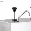 Sauce Dispenser Pump Condiment Pump Dispenser Stainless Steel Seasoning Sauce Pump. 