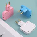 3 in 1 Mutli Plug Travel Adapter Socket (3 Power Socket) High Power EU Bangladesh Standard 180° Rotating Coverter Socket AC Adapter. 