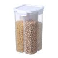 Sealed Classification Food Storage Containers Transparent for Nut White.