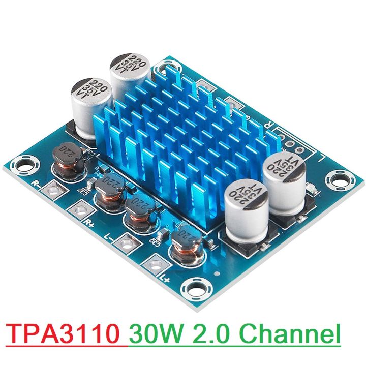 CHINESE XH A232 TPA3110 Amplifiers Circuit For 30W Speakers Dual ...