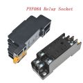 Industrial 2-M4X10 8 Pin Glass Relay Base Terminals Mount Omron Socket PYF08A. 