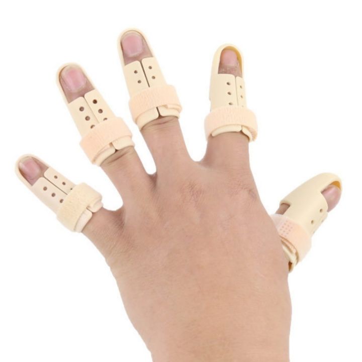 【Sooledead】(NEW)1pcs Finger Support Brace Finger Joint Finger Orthopedic Protector Finger Mallet Splint Correctorfz