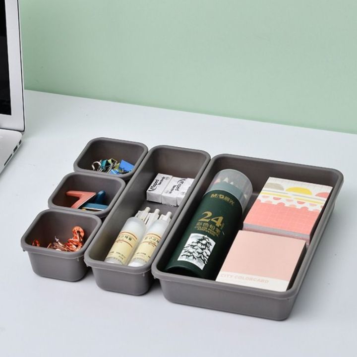 Storage Box Eight-piece Household Goods Storage Cosmetics Storage Kitchen Seasoning Organizer