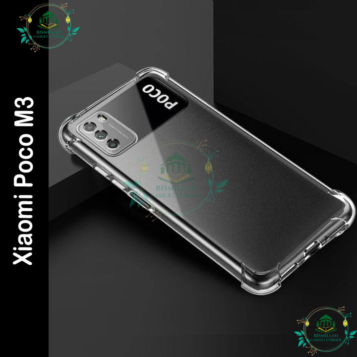 Transparent back cover For Xiaomi Poco M3 Luxury transparent