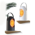 400W Electric Portable Heaters with Handle Desktop Hot Air Blower Fan Heaters 2s Quick Heating Space Heaters for Office Room Desk Indoor Use. 