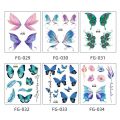 Neck Glitter Butterfly Thigh Face Wings Tattoo Temporary Tattoos Flowers Tattoo Stickers Butterfly Tattoo Stickers.