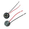 2Pcs 1156 Bay15D Lamp Holder Bulbs P21/5W Adapter Base Socket Connector Plastic Car For Brake Light. 