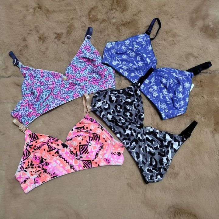 Soft%20Printed%20Multicolor%20Stretchable%20Bra%20combo%2004%20piece%20for%20women%20-%20Image%203