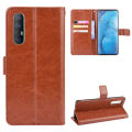 Case For Oppo Reno3 Pro 4G Casing Flip Leather Card Case + Tpu Silicone Back Cover Soft Phone Case.