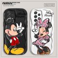 Fashions Disney Mickey Minnie Mouse Phone Case for Samsung Galaxy A10 A20 A30 A50 A50s A70 A02 A03 Core A04 A05 A06 A12 A13 A15 A16 Cover. 