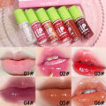 6-pack Moisturizing Lip Gloss Set Glossy Lip Oil Hydrating Transparent Lip Glaze Fade Lip Lines Shiny Lip Plumper Beauty Makeup.