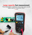 UNIT UT60S multimeter (1000V, True RMS, temperature measurement). 