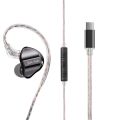 FiiO/JadeAudio JD1 High Performance Dynamic Driver HIFI Bass stereo In Ear Monitor Headphones Sport Gaming Earbuds with Mic.