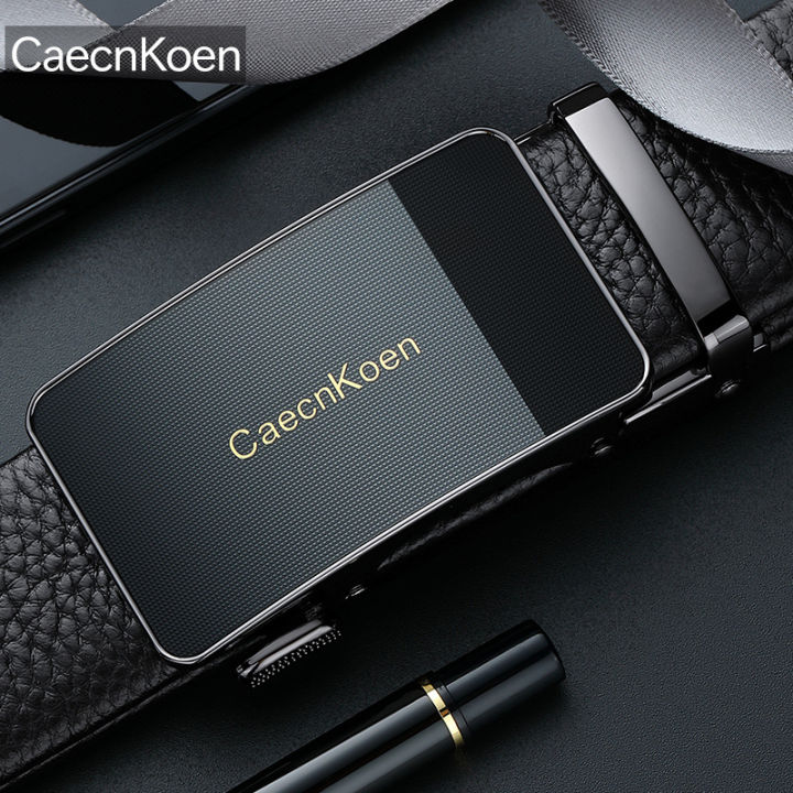 CaecnKoen%20Men's%20Genuine%20Leather%20Belt%20Short%20Wallet%20Set%20Top%20layer%20Cowhide%20Pants%20with%20Light%20Luxury%20Gift%20for%20Father%20-%20Image%204