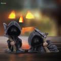 Grim Reaper Statue, Halloween Figurine, Holding, Reaper Figurine of Holy.