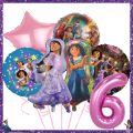 Disney Encanto Mirabel Birthday Party Decoration Cup Plate Napkin Isabella Balloon Gift Bag Flag Baby Shower Girl Party Supplies. 