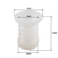 Semi-automatic Washing Machine Drain Valve Water Plugging Rubber Gasket Plug Drain Valve Water Sealing Rubber Plug.