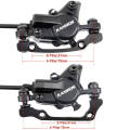 Kamros Hydraulic Brakes with Rotor Set FRONT & REAR Full set 2pc Disc Free. 