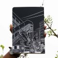 Dhaka (Line) Black Silver Cover Notebook (SN202309382). 