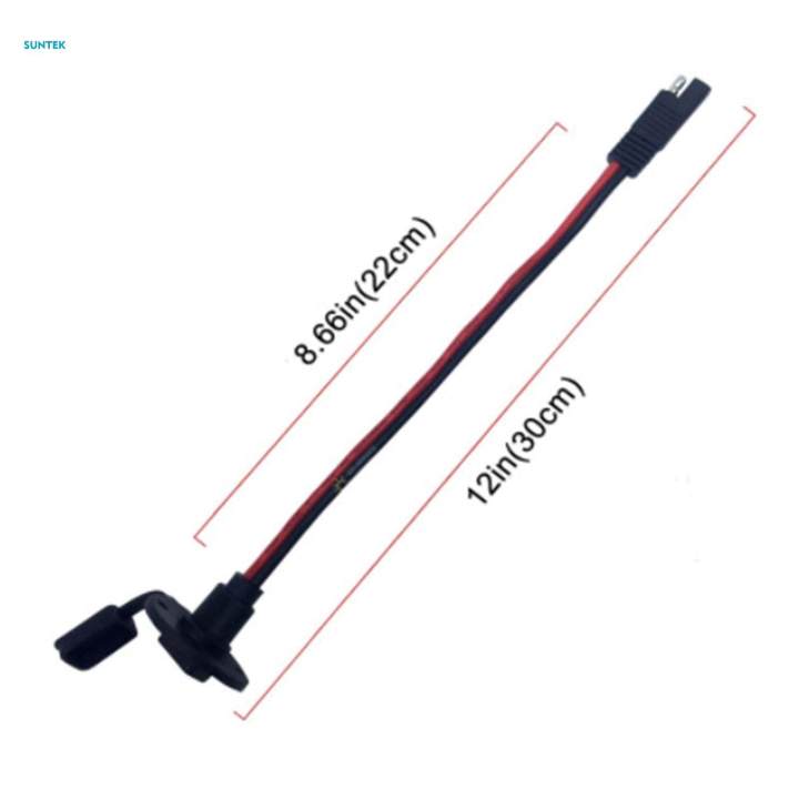 SAE%20Quick%20Connector%20,Harness%20sockets%20Port%20Connector%20,Waterproof%20Cover%20,Quick%20Connection%20,SAE%20Extension%20Cable%20for%20Solar%20Generator%20Battery%20Charger%20-%20Image%203