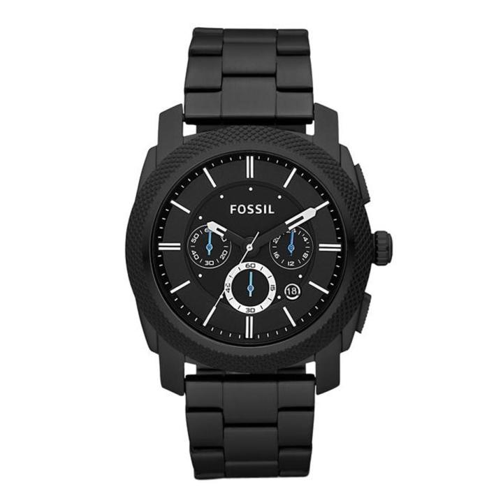 Fs4552 - Stainless Steel Chronograph Watch For Men - Black