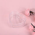 Clear Acrylic Boxes Doll Toy Storage Box Blind Box Display Stand Heart Boxes FINPAE. 