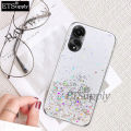Phone case OPPO A58 4G cover Soft Transparent Rainbow Star Galaxy Full Sky Star Cover for OPPO A58 4G Casing HP. 