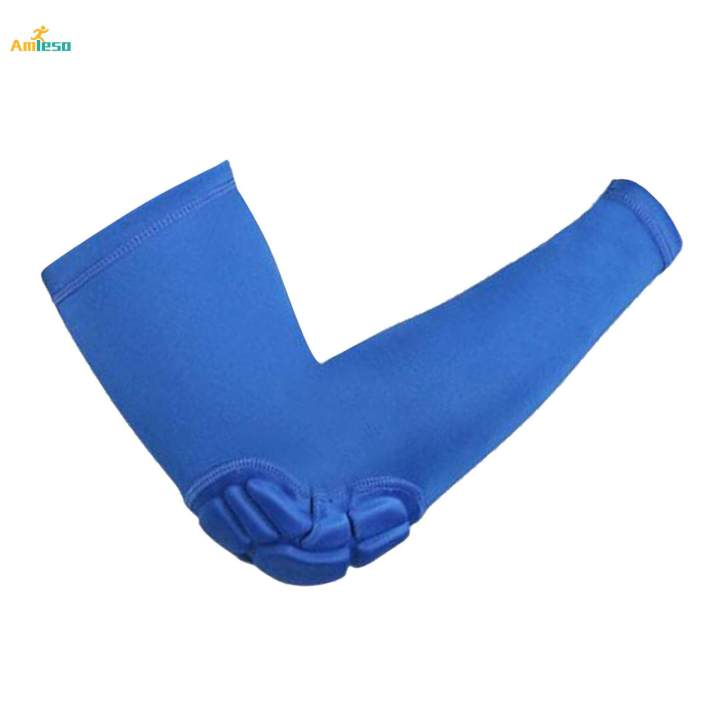2xElbow%20Support%20Compression%20Honeycomb%20Pad%20Brace%20Joint%20Arm%20Sleeve%20Sport%20Blue%20L%20-%20Image%205