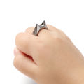Gothic Survival Rings For Women Man Metal Multifunctional Cat Ear Shape Attack Rings Girlfriends Gift.