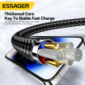 Essager PD 29W USB Type C Cable For iPhone 14 13 12 Pro Max Fast Charge Charger For MacBook IPad Lightning Digital Display Cable. 
