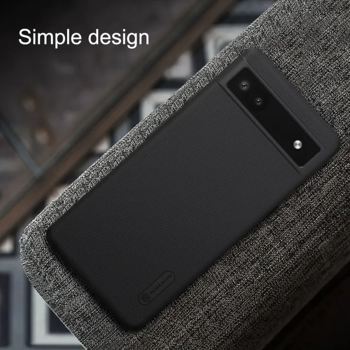 Nillkin%20(%20Pixel%206A%20)%20for%20Google%20Pixel%206A%20Matte%20Cover%20Case%20Super%20Frosted%20Shield%20Matte%20Back%20Cover%20for%20Google%20Pixel%206A%20-%20Black%20-%20Image%205