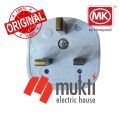 MK Made in Malaysia 13A 3 Pin Flat Plug Premium Quality White Connector Cord Adapter Electrical AC Power 3Pin.