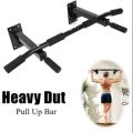 Wall Mounted Pull Up Chin Up Bar-Black - Fitness Mart. 