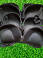 Women Push Up Net Black Colour Underwire Bra and Panty Set. 