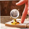 World Map Earth Round Globe Crystal Paperweight Decoration for Wall. 