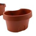 9 Pc Unique Gutter Downspout Garden Flower Pot Drain Pipe Flower Pots Tubs Drain Pipe Garden Planters. 
