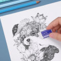 1/5pcs 2B Eraser White Exam Special Erasers Soft And Easy To Erasing Drawing Eraser Office Stationery. 