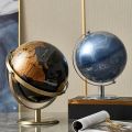 Retro World  Decoration Terrestrial  World Map  Modern Home Decor Geography Education Office Desk Accessories. 