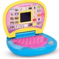 EDUCATIONAL Computer and Learning ABCD, Words & Number Battery Operated Kids Laptop with LED Display and Music. 