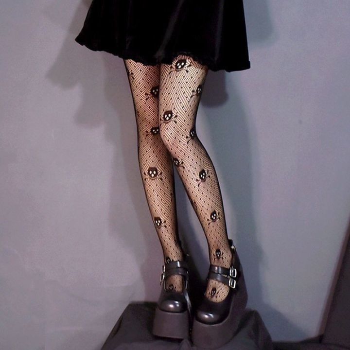Jacquard%20Red%20Fishnet%20Tights%20Socks%20Stockings%20Flame%20Net%20Pants%20Spider%20Skull%20Tights%20New%20Sheer%20Pantyhose%20High%20Elastic%20-%20Image%207