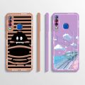 For Infinix Smart 3 Plus Case X627 Cute Dinosaur Liquid Soft Silicone Phone Cases For Infinix S4 X626 Smart3 Plus Cover Fundas.