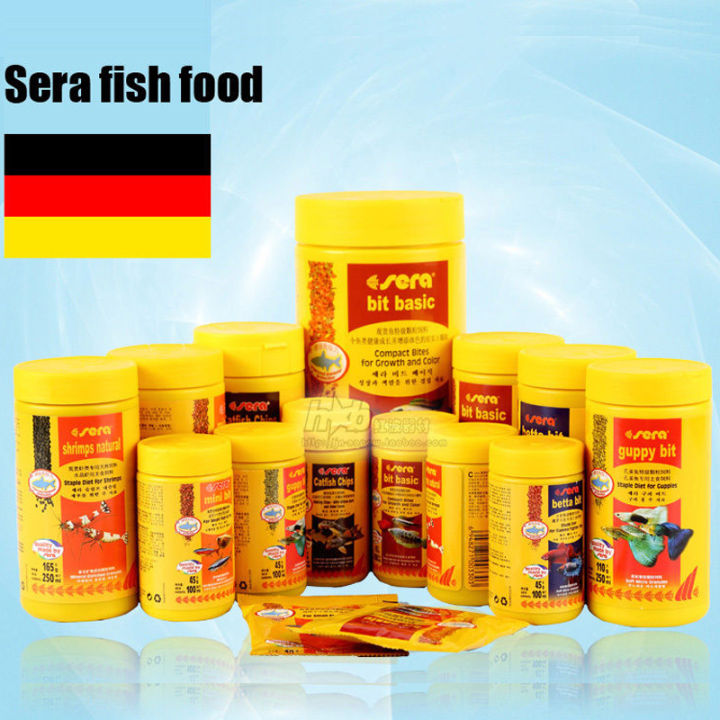 Sera Fish Food All Kinds For Mini Baby Fish Shrimp Cichild Discus Betta ...