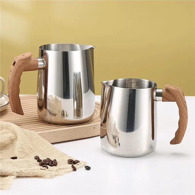 Set Milk Pitcher Milk Frothing Pitcher Milk Frother Cup