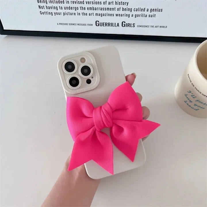 Phone%20Case%20For%20Xiaomi%20Mi%2011T%20Pro%2011%20Lite%205G%20NE%2012%2012T%2013%20Ultra%20POCO%20X3%20NFC%20X4%20GT%20X5%20F3%20F4%20F5%20Pro%203D%20Bow%20Tie%20Soft%20Cover%20-%20Image%205