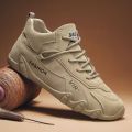 Labor protection shoes men's shoes spring new breathable board shoes men's construction site work shoes anti-slip sports. 