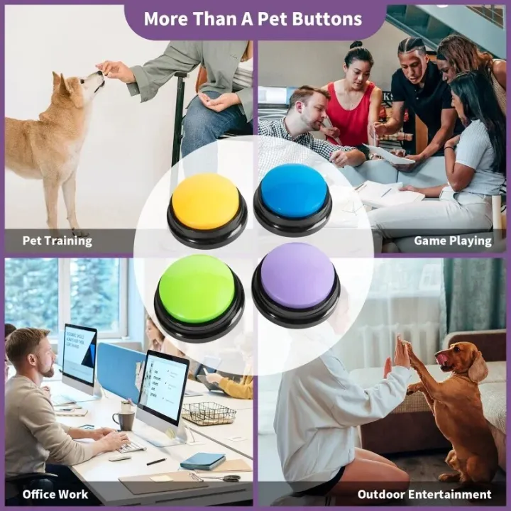 Recordable%20Pet%20Starter%20Talking%20Speaking%20Voice%20Buttons%20Dog%20Intelligence%20Training%20Bell%20Communication%20Toys%2020S%20Command%20Recording%20-%20Image%206