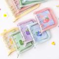 Kawaii Zipper Kpop Photocards Binder Mini Photo card Holder Idol Pictures Collect Book Album Journal Notebook School Stationery.