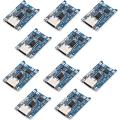 Bundle of 10 Pieces TP4056 Type C Battery Charger Module Circuit Board -  -Use For 18650 Lithium Battery. 